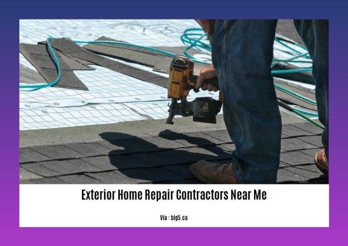 Home construction repair companies near me